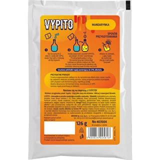 VYPITO 12%, paciņa 18 kokteiļiem - Mandarīns, 126g – photo 2