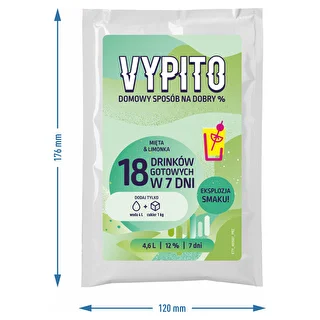 Ballīšu komplekts - Vypito Piparmētra un laims – photo 5