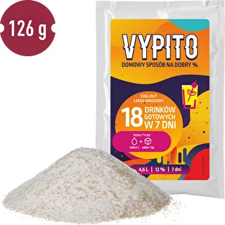 VYPITO 12%, paciņa 18 kokteiļiem - Chillout viegli augļains, 126 g – photo 3