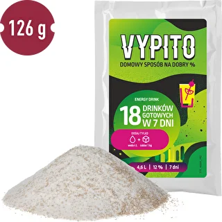 VYPITO 12 %, paciņa 18 kokteiļiem - Energy drink, 126 g – photo 3