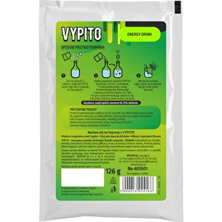 VYPITO 12 %, paciņa 18 kokteiļiem - Energy drink, 126 g – photo 2