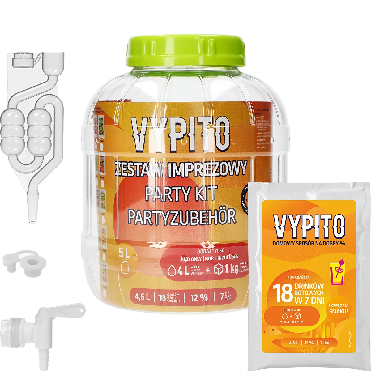 Ballīšu komplekts - Vypito Apelsīns