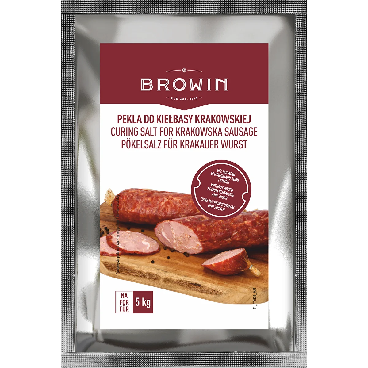 Peklēšanas sāls Pekla krakovas desai - 115 g