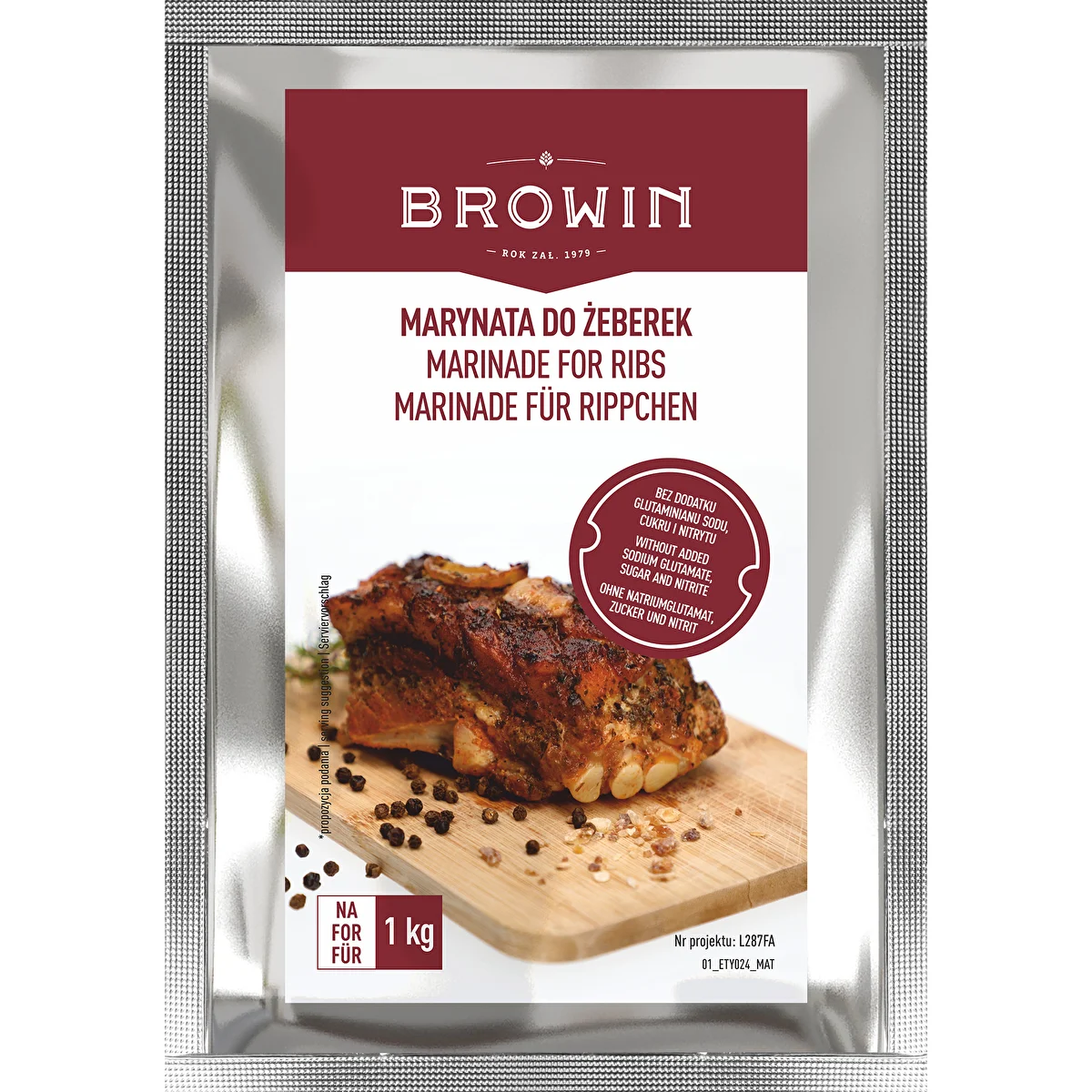 Marināde ribiņām - garšaugu un garšvielu maisījums, 35 g