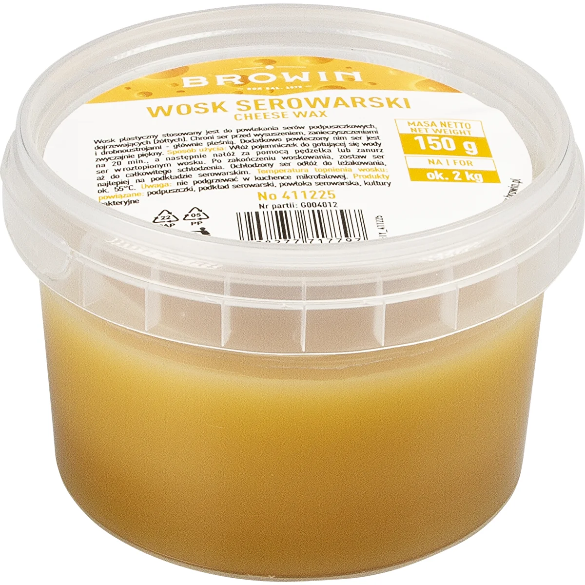 Sierdarīšanas vasks, 150 g