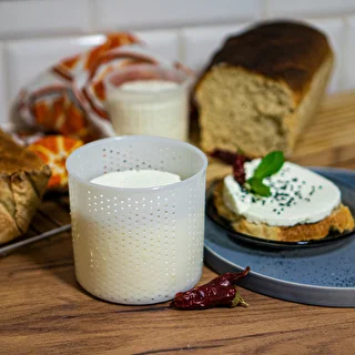 Apaļa sierdarīšanas forma Ø 10 x 9,5 cm, piemērota 300 g – photo 2