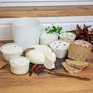 Apaļa siera veidne Ø 13 x 7 cm, paredzēta 500 g – photo 7