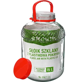 Burka 15 L ar plastmasas vāku – photo 3