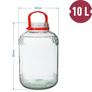 10 L burka ar plastmasas vāku – photo 6