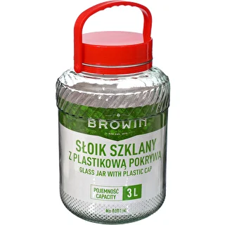 3 L burka ar plastmasas vāku – photo 3