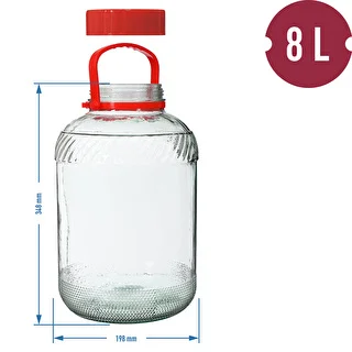 8 L burka ar plastmasas vāku – photo 6