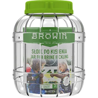 Neplīstoša burka skābēšanai, 3 l – photo 3