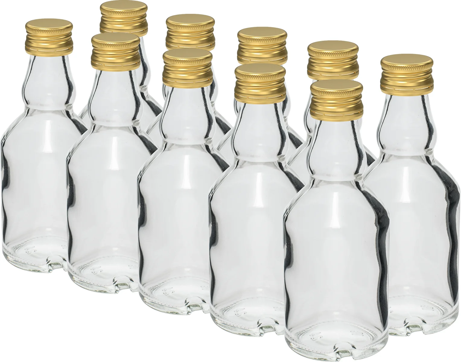 Pudele Maluch 50 ml ar vāciņu - 10 gab.