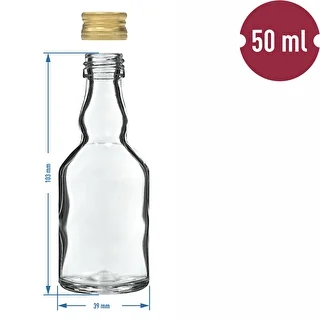 Pudele Maluch 50 ml ar vāciņu - 10 gab. – photo 6