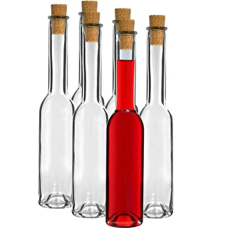 Pudeles uzlējumiem 200 ml (6 gab.) + 6 korķu 23/18 – photo 2