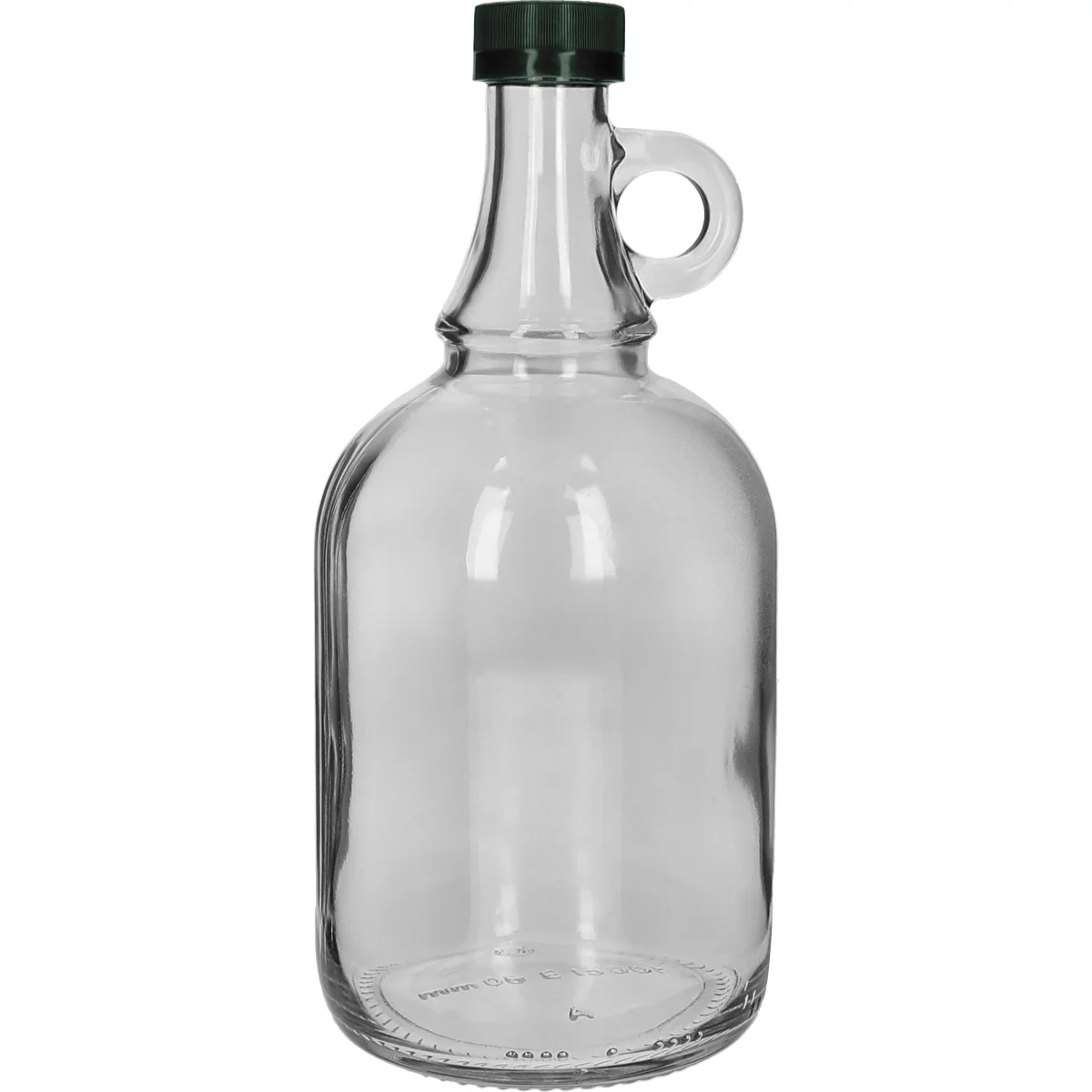 Pudele Gallone 1 l ar vāciņu, bez pītā apvalka