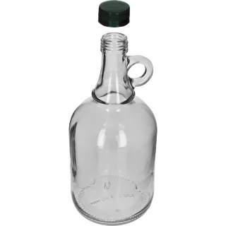 Pudele Gallone 1 l ar vāciņu, bez pītā apvalka – photo 2