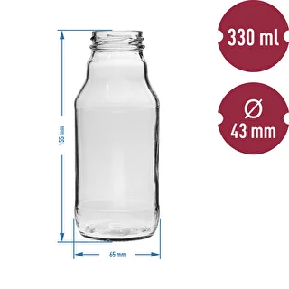 TO pudele sulai, 330 ml, ar vāciņu fi 43 - 6 gab. – photo 4
