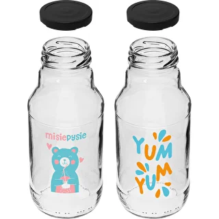 Pudele twist off 330 ml ar fi43 vāciņu un krāsainu apdruku - 6 gab. – photo 4