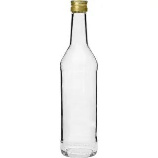 Pudele 500 ml degvīnam, taisna, ar skrūvējamiem korķiem – 8 gab. – photo 4