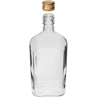 Plakanā pudele 500 ml ar skrūvējamu vāciņu, 6 gab. – photo 4