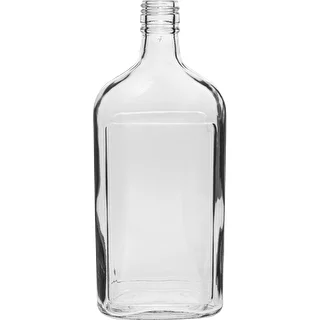 Plakanā pudele 500 ml ar skrūvējamu vāciņu, 6 gab. – photo 3