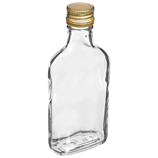 Pudele liķieriem kabatkolba ar skrūvējamu vāciņu 200 ml, 10 gab. – photo 4