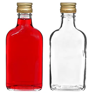 Pudele liķieriem kabatkolba ar skrūvējamu vāciņu 200 ml, 10 gab. – photo 5