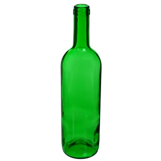 Vīna pudele 0,75 L, zaļa - iepakojumā 8 gab. – photo 3