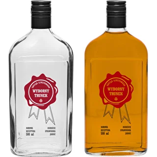Pudele 500 ml ar vāciņu, uzdruka “Wyborny Trunek”, 1 gab. – photo 4