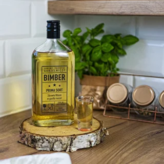 Plakanā pudele 500 ml ar skrūvējamu vāciņu, apdruka „Bimber PRL”, 1 gab. – photo 6