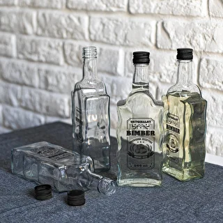 Pudele Klasztorna 500 ml ar skrūvējamu vāciņu, ar uzdruku „Bimber”, 1 gab. – photo 6