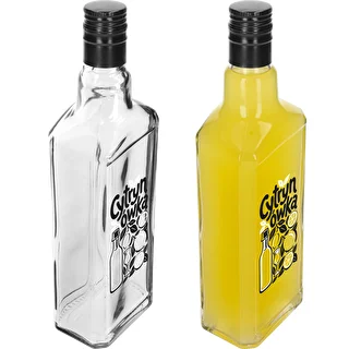 Tynktura pudele 500 ml ar uzdruku „Cytrynówka” un skrūvējamu vāciņu – photo 4
