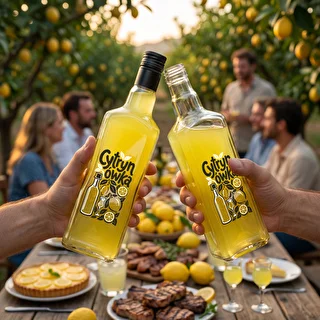 Tynktura pudele 500 ml ar uzdruku „Cytrynówka” un skrūvējamu vāciņu – photo 7