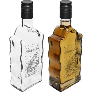 Klasztorna pudele 500 ml ar skrūvējamu vāciņu, uzdruka „Ziemassvētku vecītis”, 1 gab. – photo 3