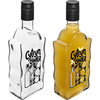 Klasztorna 500 ml pudele ar skrūvējamu vāciņu un uzdruku „Cytrynówka”, 1. variants – photo 4