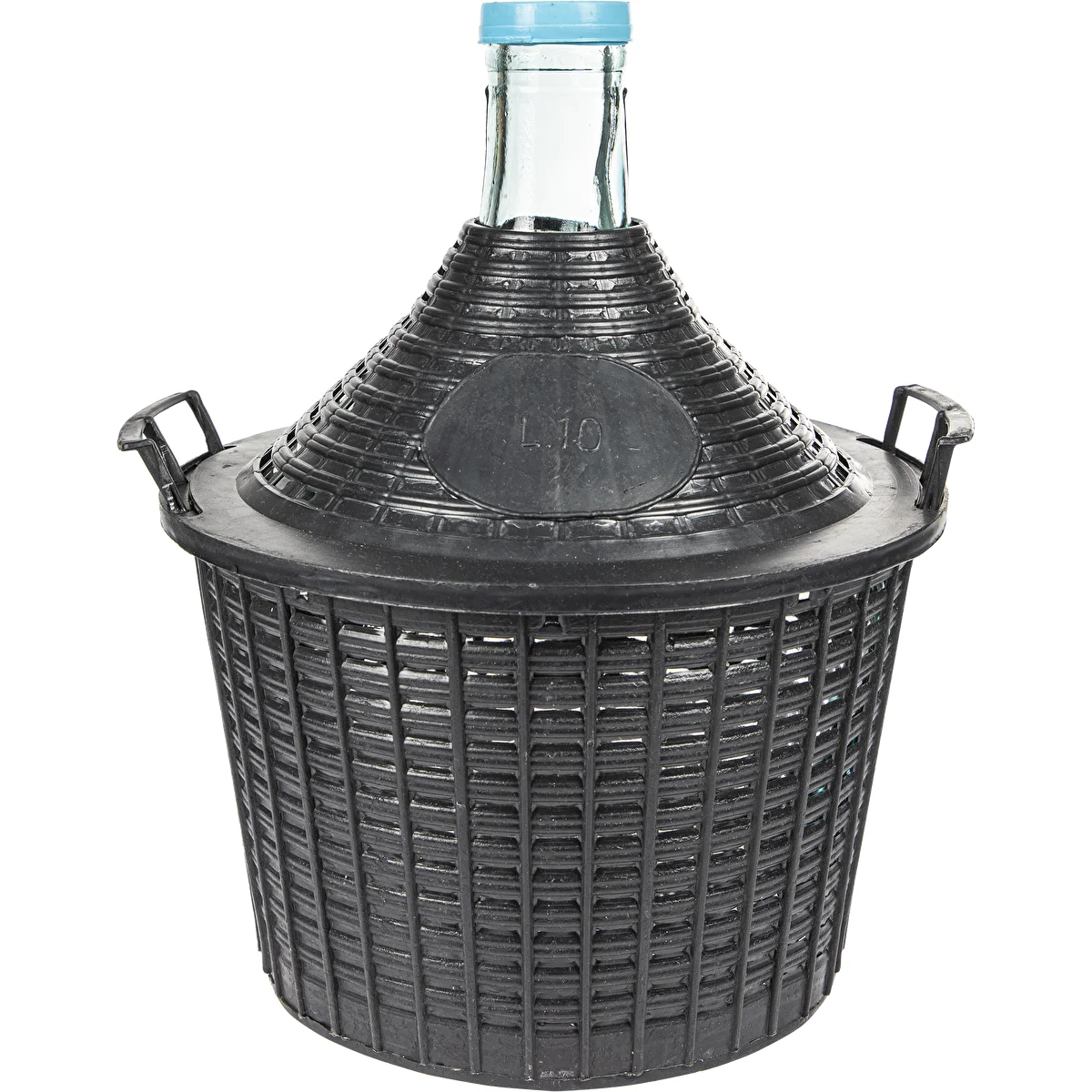Damadžāna vīnam 10 L plastmasas grozā