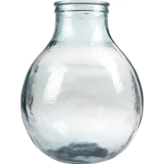 Vīna demižons 15 L ar platu kaklu plastmasas grozā – photo 2
