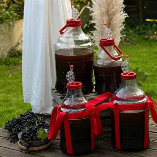 Vīna demižons, viegls, neplīstošs, ar siksnām, 15 L – photo 13