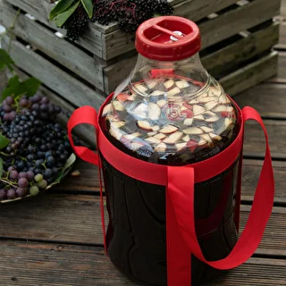 Vīna demižons, viegls, neplīstošs, ar siksnām, 15 L – photo 9