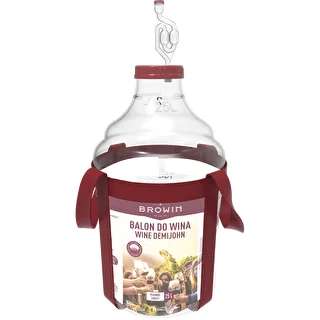 Vīna demižons, viegls, neplīstošs, ar siksnām, 25 L – photo 2