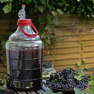 Viegls, neplīstošs vīna balons ar rokturi, 15 L – photo 6