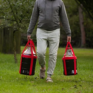 Vīna demižons, viegls, neplīstošs, ar siksnām, 15 L – photo 12