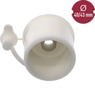 Demižona korķis fi 40/43 mm ar vāciņu – photo 3
