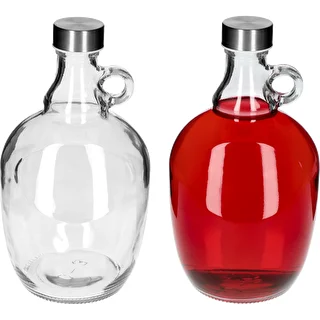 Demižons Dama 1,5 l, ar metāla skrūvējamo vāciņu Ø 43 mm un rokturi – photo 4