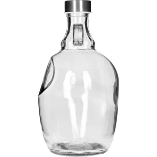 Demižons Dama 1,5 l, ar metāla skrūvējamo vāciņu Ø 43 mm un rokturi – photo 2