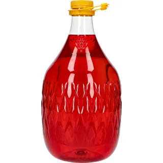 Damadžons Dama 5 l PET, ar skrūvējamu vāciņu un rokturi – photo 2