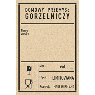 Pašlīmējošas etiķetes 60x90 mm pudelēm, degvīnam, 3 dizaini 20 gab. – photo 3