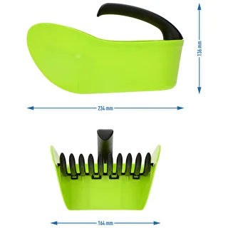 Ogu lasītājs, zaļš, no plastmasas – photo 9