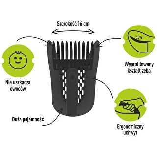 Plastmasas sīkogu lasītājs, melns – photo 7